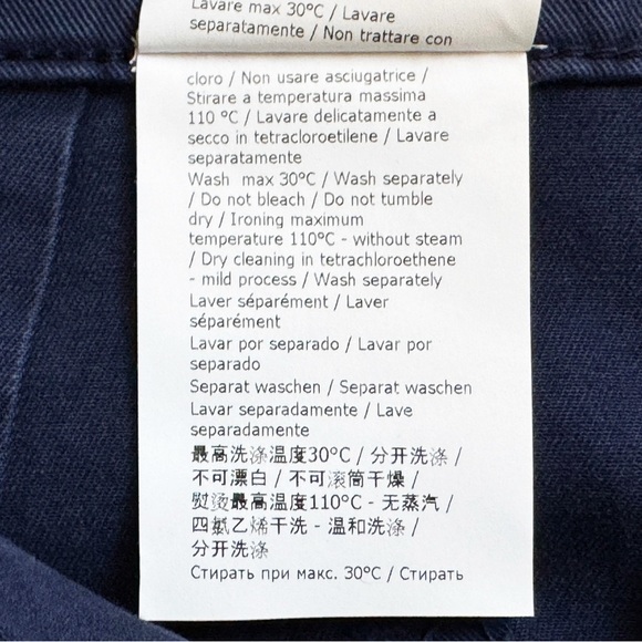 NWT Moschino Navy Blue Cargo Jeans - Picture 14 of 16